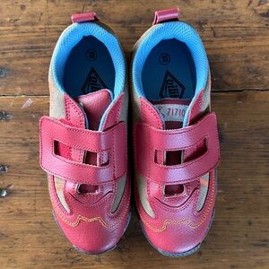 Oilily Red and Tan Kids Sneakers